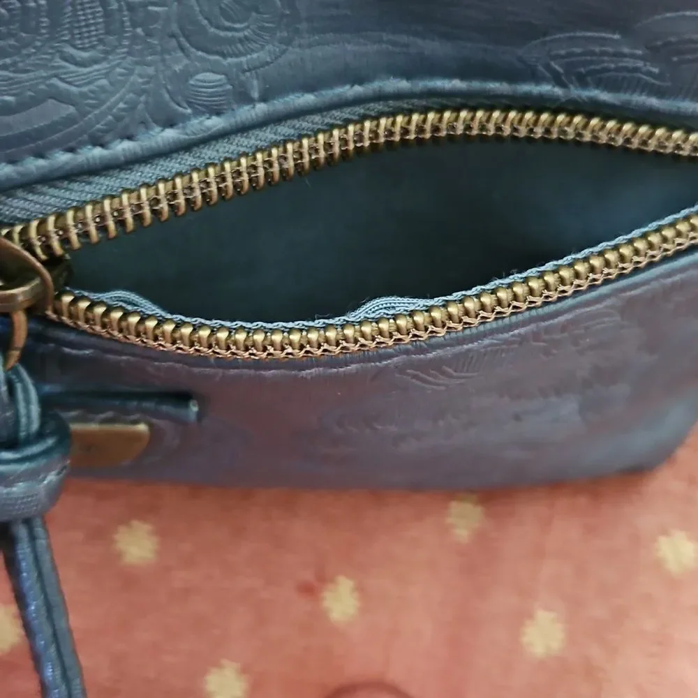Stone Mountain Crossbody Bag with Textured Design